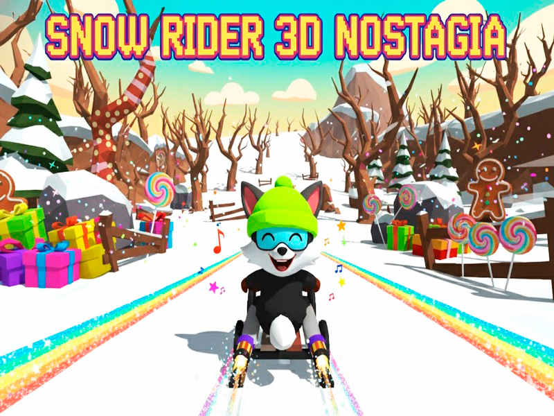 Snow Rider 3D Nostalgia 🕹️ Jouez en ligne sur SGameS