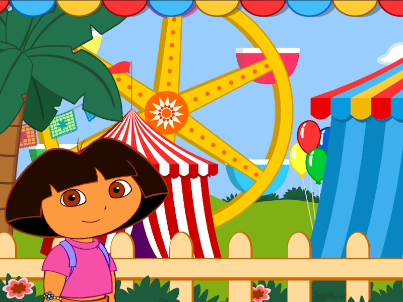 Dora The explorer Dora's Carnival Adventure 🕹️ Jouez en ligne sur SGameS