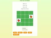 Jeu La mémoire des fruits correspond au puzzle du cerveau en ligne