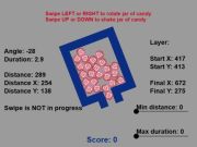 Jeu Candy Shake Shake Gravity Puzzle en ligne