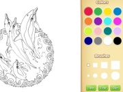 Jeu Livre de coloriage mandala pour adultes en ligne