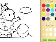 Jeu Baby Farm Animals Coloring Livre pour les enfants en ligne