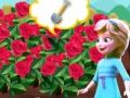 Jeu Cold Heart: Elsa cultive des roses  en ligne