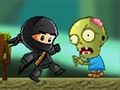 Jeu Kid Ninja vs Zombies  en ligne