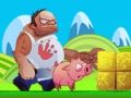 Jeu Course de cochon rose  en ligne