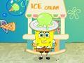 Jeu Boutique de glace SpongeBob  en ligne