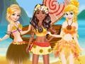 Jeu Île des princesses survit  en ligne