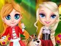 Jeu Little Elsa à Red Hood en ligne