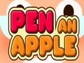 Jeu Pen a apple  en ligne
