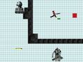 Jeu Ronny s'exécute autour des robots  en ligne