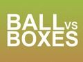 Jeu Balle contre boîtes  en ligne