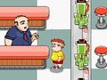 Jeu Diner Tapper... Dash for Superhero Smoothie  en ligne