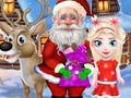 Jeu Sauver Père Noël blessé et élan de Noël  en ligne