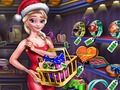 Jeu Cadeau de Noël Shopping Queen Ice  en ligne