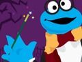 Jeu 123 Sesame Street: repérer la différence - Halloween  en ligne
