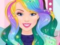 Jeu Barbie dernières tendances de cheveux  en ligne