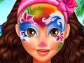 Jeu Océanie Princesse Moana Face Art  en ligne