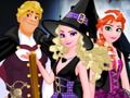 Jeu Équipe Frozen Halloween  en ligne