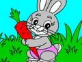 Jeu Livre de coloriage : Ours et lapin  en ligne
