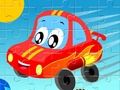 Jeu Petite voiture puzzle  en ligne
