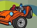 Jeu Livre de coloriage de voitures de super-héros  en ligne