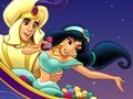 Jeu Aladdin trouve les différences  en ligne