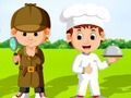 Jeu Enfants et métiers  en ligne