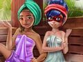 Jeu Sauna exotique polynésien  en ligne