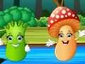 Jeu Rencontre avec des cartes de légumes  en ligne