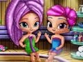 Jeu Shimmer and Shine : des gins pétillants au sauna en ligne Jeu Shimmer and Shine : des gins pétillants au sauna en ligne