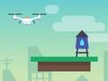Jeu Le drone sert au chargement  en ligne