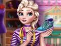 Jeu Conception de baskets princesse congelée  en ligne