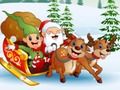 Jeu La percée du Père Noël avec des cadeaux  en ligne