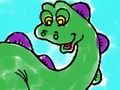 Jeu Livre de coloriage dinosaure  en ligne