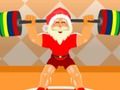 Jeu Haltérophile Père Noël  en ligne
