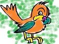 Jeu Livre de coloriage oiseaux  en ligne