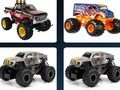 Jeu Mémoire des camions monstres  en ligne