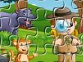 Jeu Puzzle des explorateurs de la jungle  en ligne