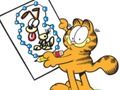 Jeu Garfield relie les points  en ligne