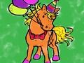 Jeu Livre de coloriage de chevaux  en ligne