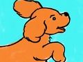 Jeu Livre de coloriage pour chiens  en ligne
