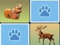 Jeu Match de mémoire sauvage  en ligne