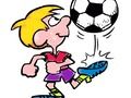 Jeu Temps de coloration de football  en ligne