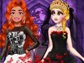 Jeu Robe de mariée noire princesse  en ligne