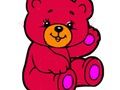 Jeu Retour à l'école: la coloration de l'ours doux  en ligne