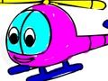 Jeu Coloration d'hélicoptère pour la rentrée scolaire  en ligne
