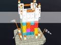 Jeu Destruction du bloc du château  en ligne