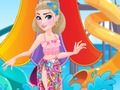 Jeu Princesse Eliza va au parc aquatique  en ligne