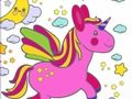 Jeu Fabuleux livre de coloriage Licorne mignon  en ligne