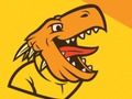 Jeu Coloriage Guerrier Dinosaure  en ligne